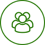 Group icon in green circle
